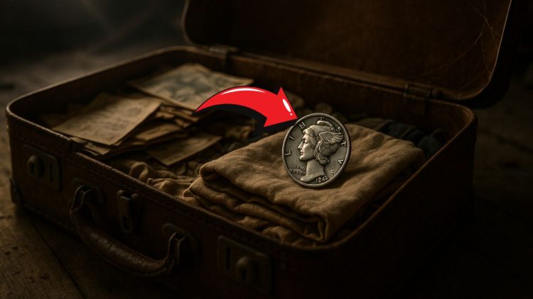 Rare 1942/1 Mercury Dime Found in a Suitcase Shocks the Market