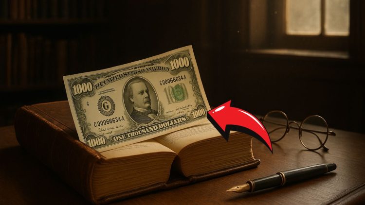 $1,000 Bill Found in Vintage Book Turns Out to Be Collector’s Prize